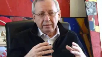 Padre Marko Rupnik, padre e artista acusado de abusar de dezenas de freiras na comunidade que ele cofundou na Eslovênia.