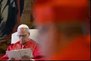 Papa Leão XIV, em consistório público que celebrou hoje (13).